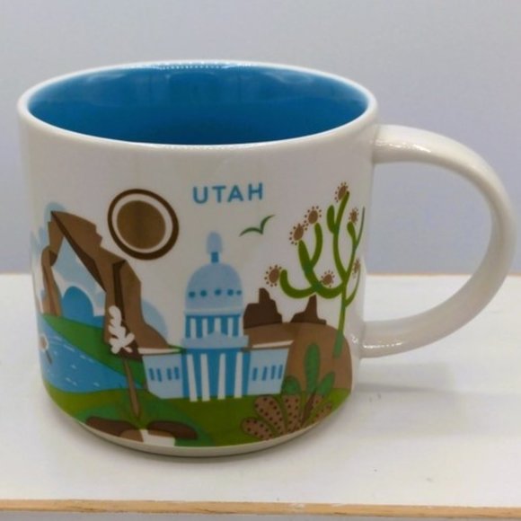Utah Starbucks  You Are Here Collection 14oz. Coffee Mug - Picture 1 of 6